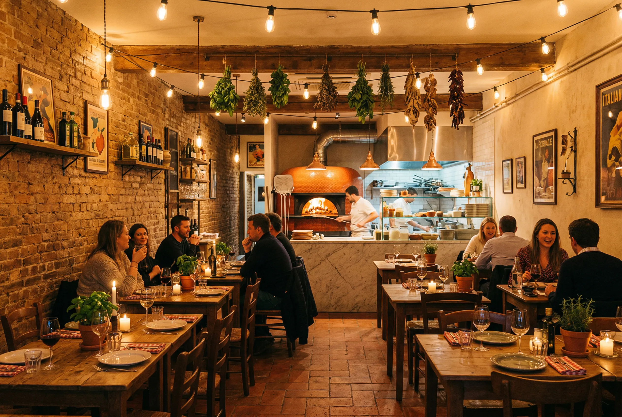 Wnętrze restauracji Felicita